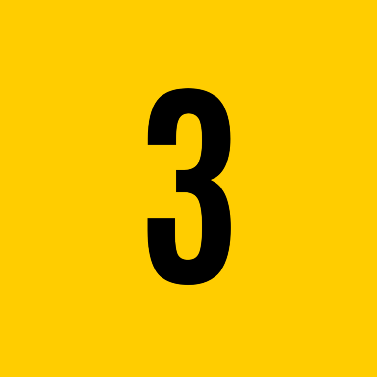 Number 3